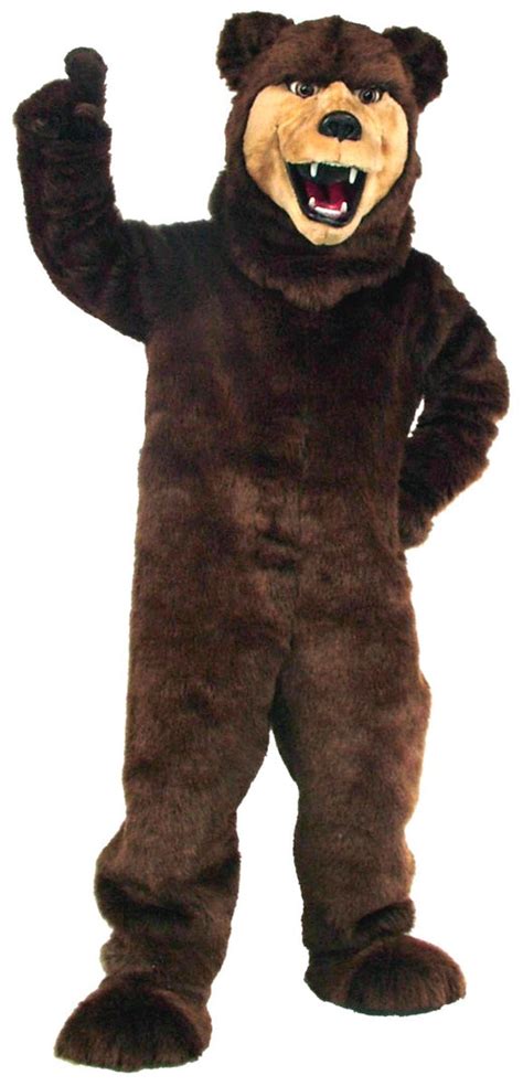 Grizzly bear mascot vestment